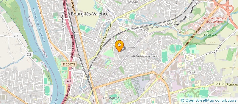 localisation de l'entreprise MONSIEUR OLIVIER AVOIC à BOURG-LES-VALENCE