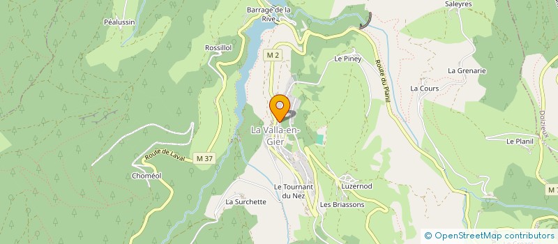 localisation de l'entreprise MONSIEUR OLIVIER AVOND  L'HORME