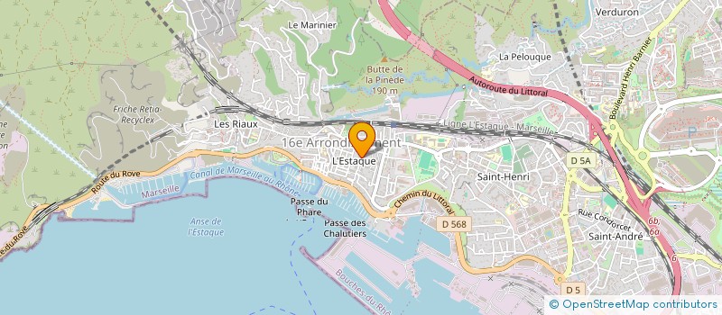 localisation de l'entreprise MONSIEUR OLIVIER AZEMARD  MARSEILLE