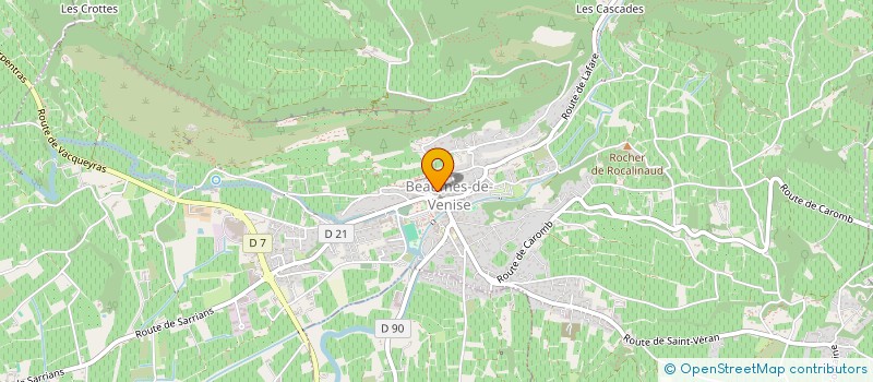 localisation de l'entreprise MONSIEUR OLIVIER AZUELOS  BEAUMES-DE-VENISE