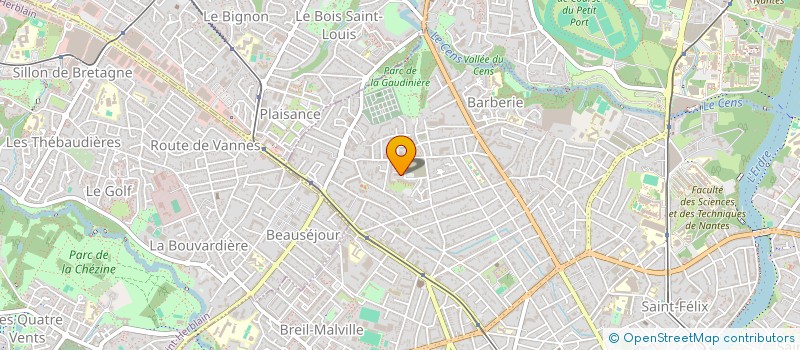 localisation de l'entreprise MONSIEUR OLIVIER BABIN  NANTES
