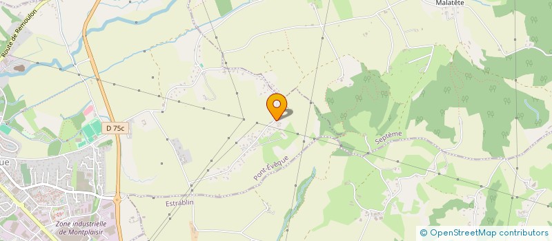 localisation de l'entreprise MONSIEUR OLIVIER BAC CAM  PONT-EVEQUE