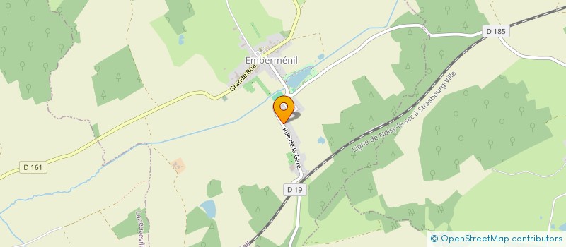 localisation de l'entreprise MONSIEUR OLIVIER BADEROT  EMBERMENIL