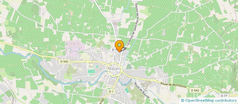 localisation de l'entreprise MONSIEUR OLIVIER BAGNOL  MAZAN