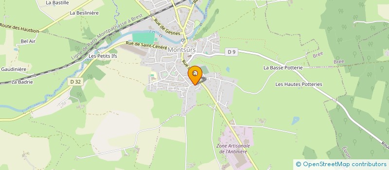 localisation de l'entreprise MONSIEUR OLIVIER BAILLEUL à GESNES