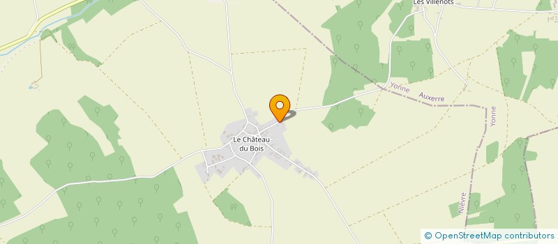 localisation de l'entreprise MONSIEUR OLIVIER BAILLY à ENTRAINS-SUR-NOHAIN