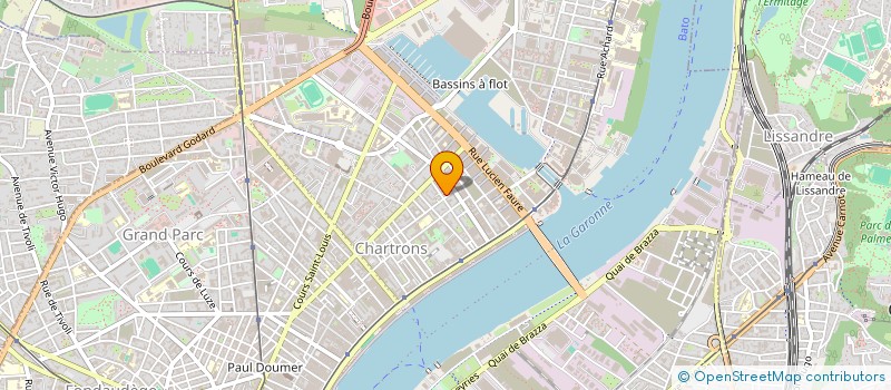 localisation de l'entreprise MONSIEUR OLIVIER BAILLY MAITRE  BORDEAUX