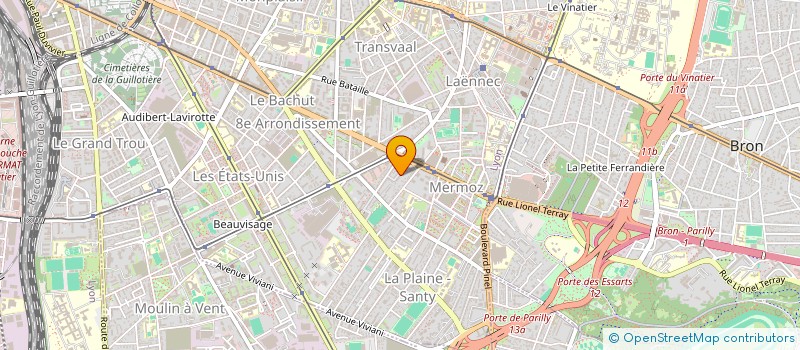 localisation de l'entreprise MONSIEUR OLIVIER BALAGUIER  LYON