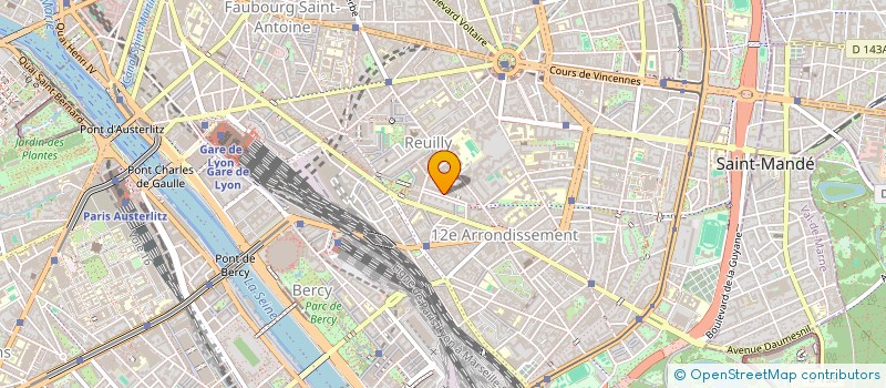 localisation de l'entreprise MONSIEUR OLIVIER BALAIS  PARIS