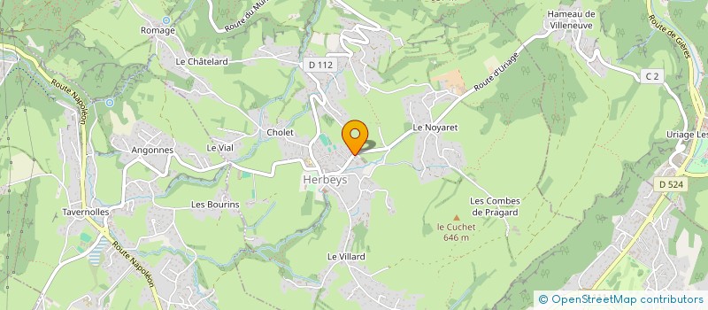 localisation de l'entreprise MONSIEUR OLIVIER BARANCOURT  HERBEYS