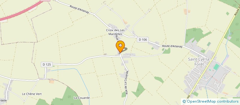 localisation de l'entreprise MONSIEUR OLIVIER BARANGER à SAINT-LYE-LA-FORET