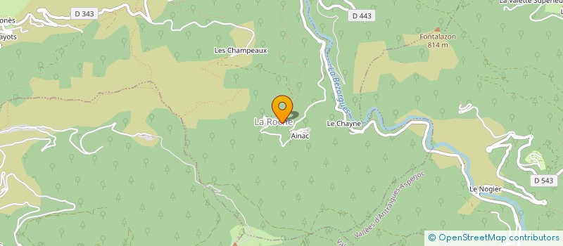 localisation de l'entreprise MONSIEUR OLIVIER BARATIER à JUVINAS