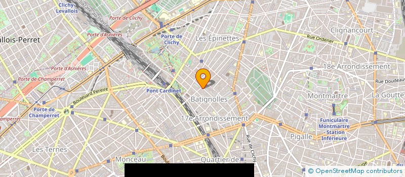 localisation de l'entreprise MONSIEUR OLIVIER BARAUD  PARIS