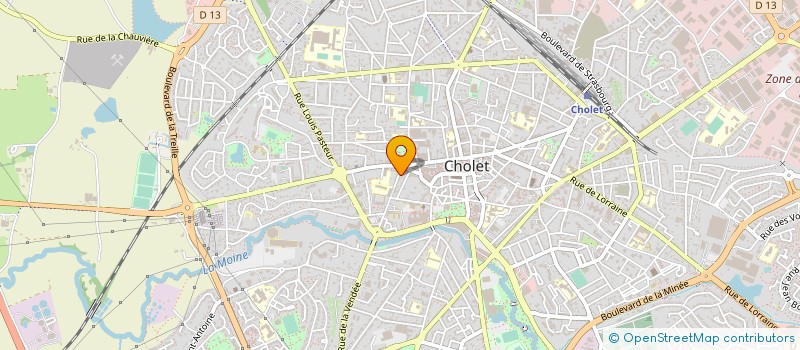 localisation de l'entreprise MONSIEUR OLIVIER BARBAT à CHOLET
