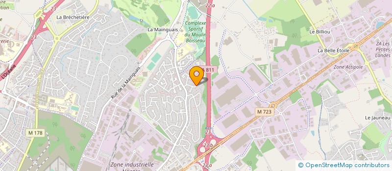 localisation de l'entreprise MONSIEUR OLIVIER BARBAT à CARQUEFOU