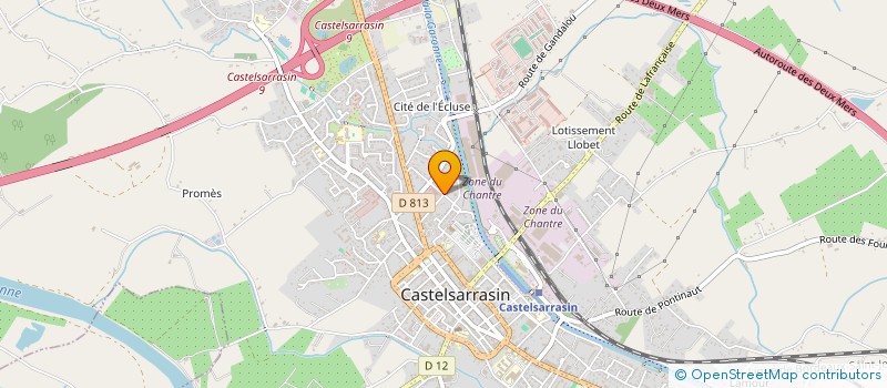 localisation de l'entreprise MONSIEUR OLIVIER BARBE  CASTELSARRASIN