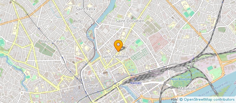 localisation de l'entreprise MONSIEUR OLIVIER BARBEAU  NANTES