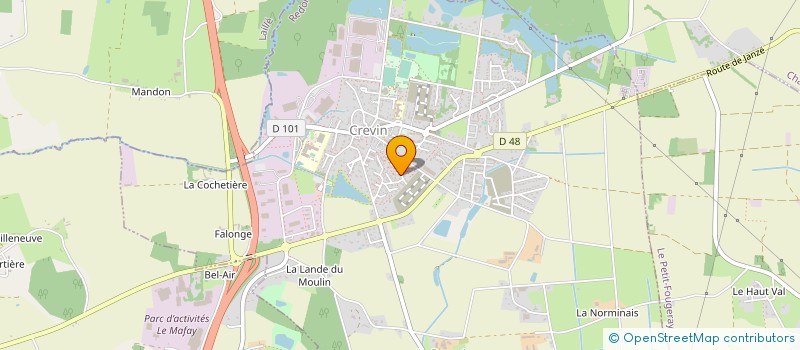 localisation de l'entreprise MONSIEUR OLIVIER BARBOT à LE SEL-DE-BRETAGNE
