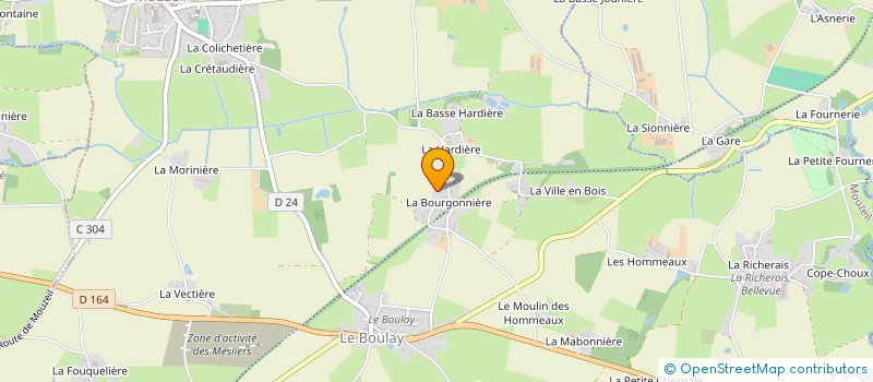 localisation de l'entreprise MONSIEUR OLIVIER BARDOU  MOUZEIL