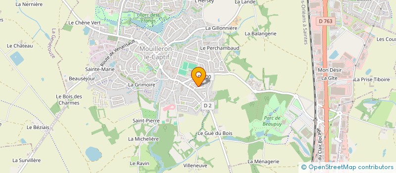 localisation de l'entreprise MONSIEUR OLIVIER BARON à MOUILLERON-LE-CAPTIF