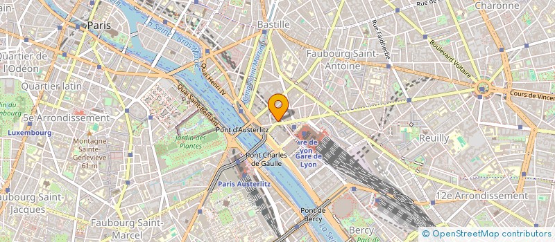 localisation de l'entreprise MONSIEUR OLIVIER BARON  PARIS