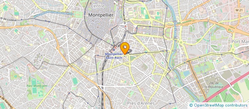 localisation de l'entreprise MONSIEUR OLIVIER BARRET à MONTPELLIER