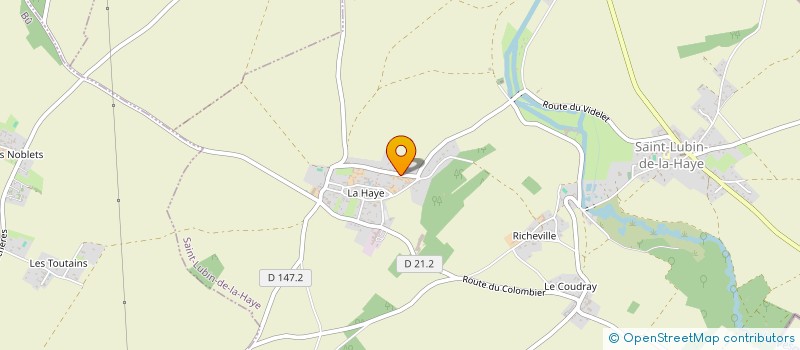 localisation de l'entreprise MONSIEUR OLIVIER BARTOLO à SAINT-LUBIN-DE-LA-HAYE