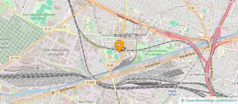 localisation de l'entreprise MONSIEUR OLIVIER BASSI  BOBIGNY