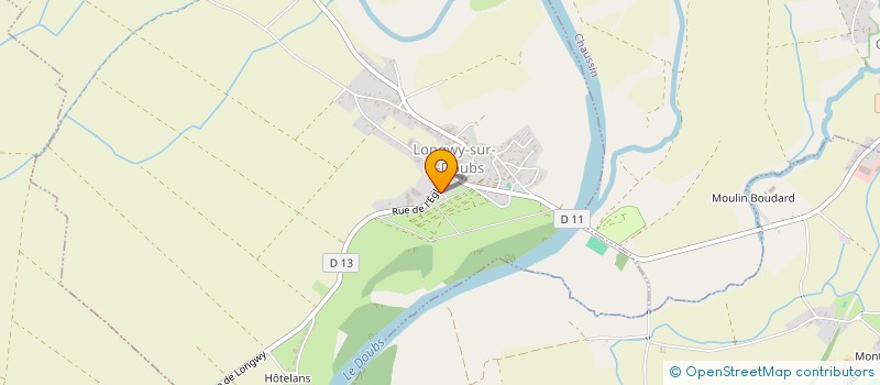 localisation de l'entreprise MONSIEUR OLIVIER BAUMONT  PLEURE