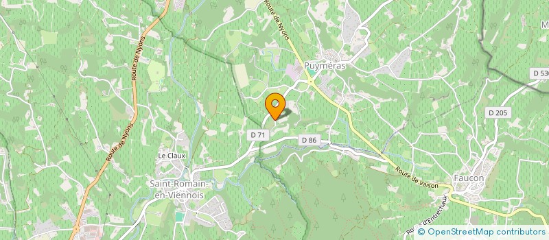 localisation de l'entreprise MONSIEUR OLIVIER BAYLE  PUYMERAS