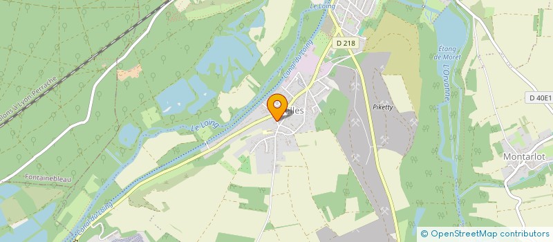 localisation de l'entreprise MONSIEUR OLIVIER BAZ à MORET-LOING-ET-ORVANNE