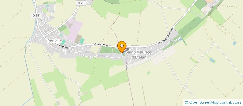 localisation de l'entreprise MONSIEUR OLIVIER BEAUCAMP  PETIVILLE