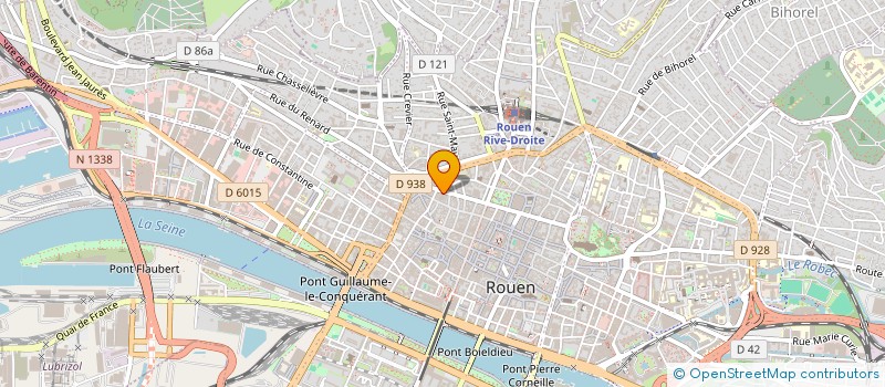 localisation de l'entreprise MONSIEUR OLIVIER BEAUDOIN  ROUEN