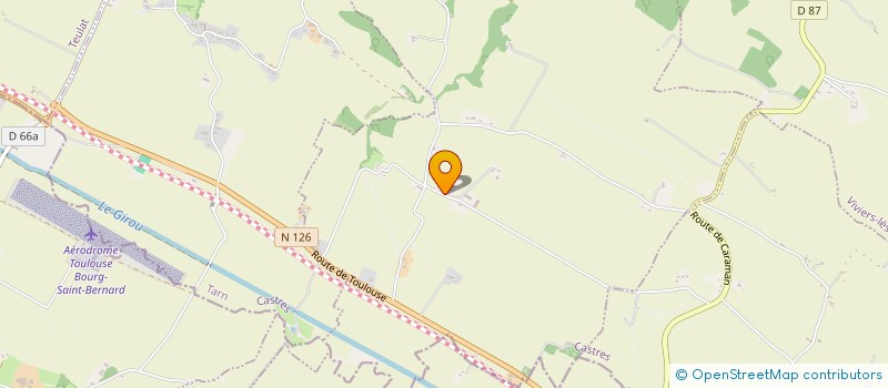 localisation de l'entreprise MONSIEUR OLIVIER BEAULIEU  BANNIERES