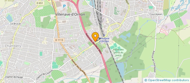 localisation de l'entreprise MONSIEUR OLIVIER BEAUVOIS  VILLENAVE-D'ORNON