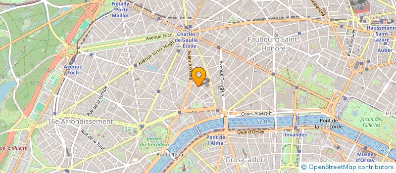 localisation de l'entreprise MONSIEUR OLIVIER BECQUEFEVRE  PARIS