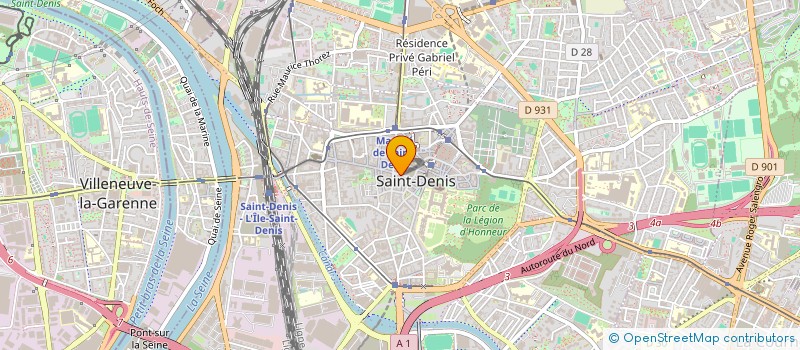 localisation de l'entreprise MONSIEUR OLIVIER BEDIER  SAINT-DENIS