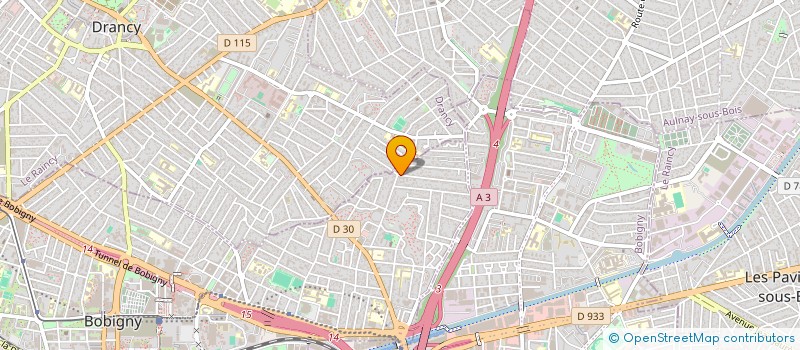 localisation de l'entreprise MONSIEUR OLIVIER BEKI NIANGA  BOBIGNY