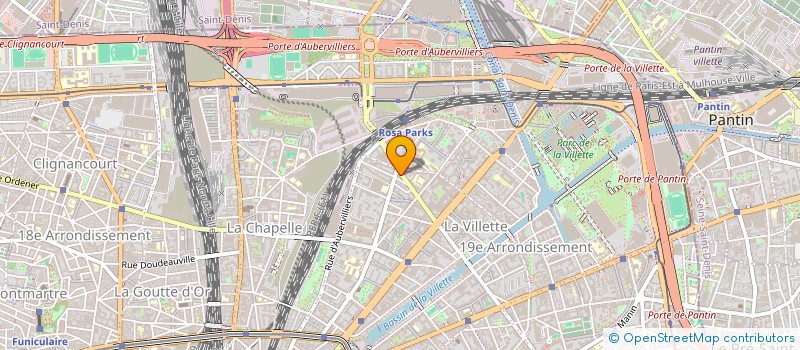 localisation de l'entreprise MONSIEUR OLIVIER BEL BERBEL  PARIS