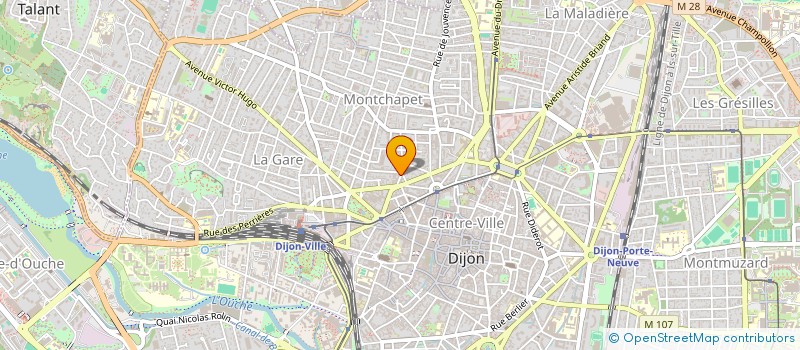 localisation de l'entreprise MONSIEUR OLIVIER BELLO à DIJON