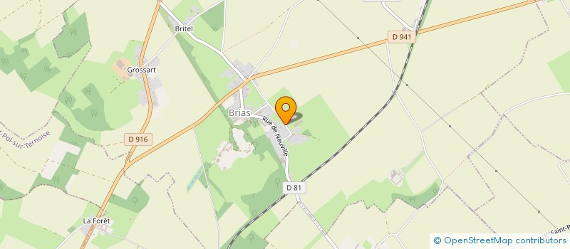 localisation de l'entreprise MONSIEUR OLIVIER BELLOY  BRIAS