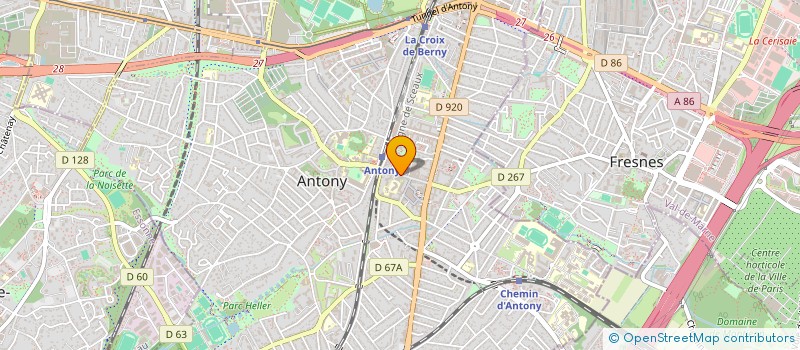 localisation de l'entreprise MONSIEUR OLIVIER BELLUSSI à ANTONY