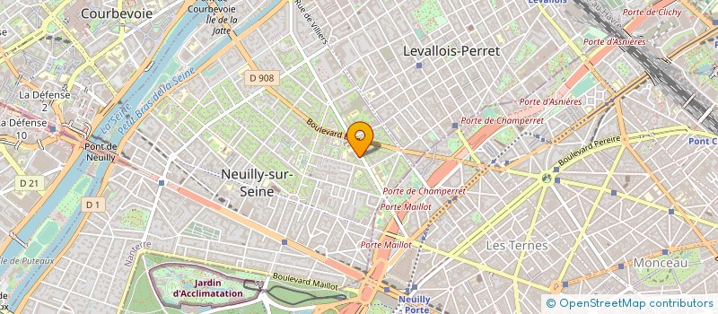 localisation de l'entreprise MONSIEUR OLIVIER BELZE  NEUILLY-SUR-SEINE