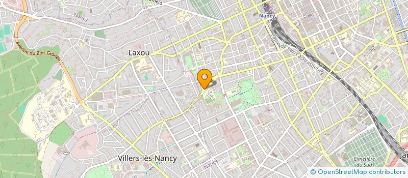 localisation de l'entreprise MONSIEUR OLIVIER BENOIT  NANCY