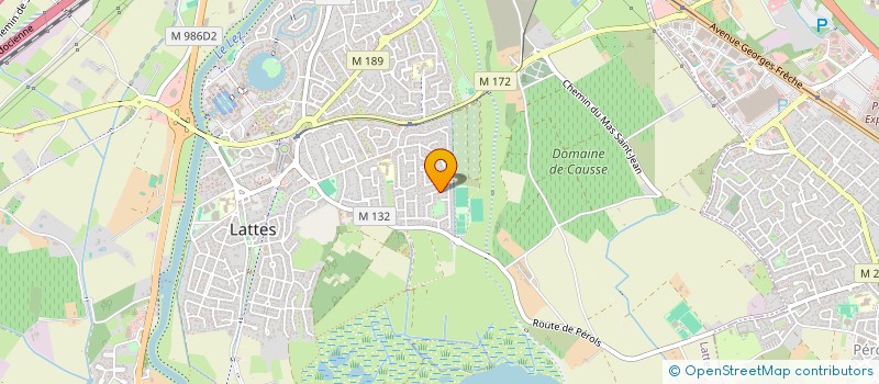 localisation de l'entreprise MONSIEUR OLIVIER BERNABEU à LATTES
