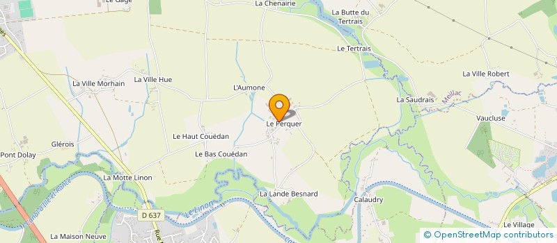 localisation de l'entreprise MONSIEUR OLIVIER BERNARD  PLEUGUENEUC