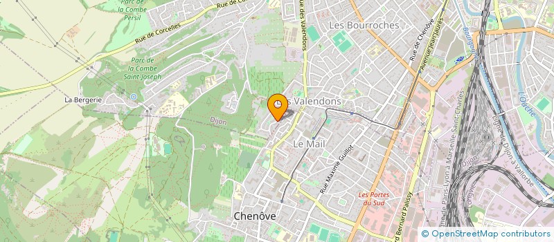 localisation de l'entreprise MONSIEUR OLIVIER BERNARD à DIJON