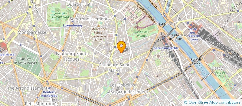 localisation de l'entreprise MONSIEUR OLIVIER BERNARD à PARIS