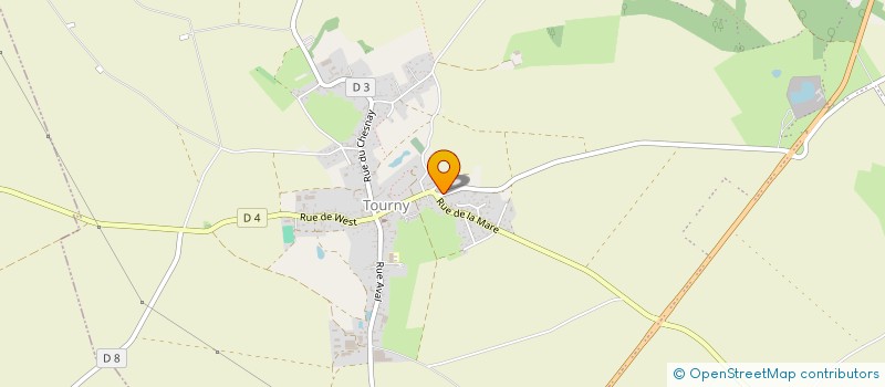 localisation de l'entreprise MONSIEUR OLIVIER BERNARD  VEXIN-SUR-EPTE