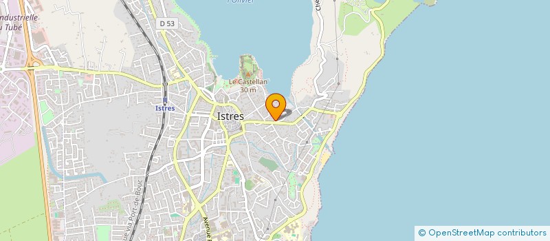 localisation de l'entreprise MONSIEUR OLIVIER BERNARD  ISTRES